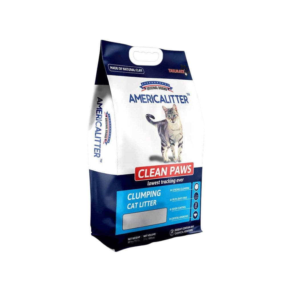 America Litter Odor Seal Clean Paws 7 y 15 Kg. - Arena Sanitaria para Gato 🐈