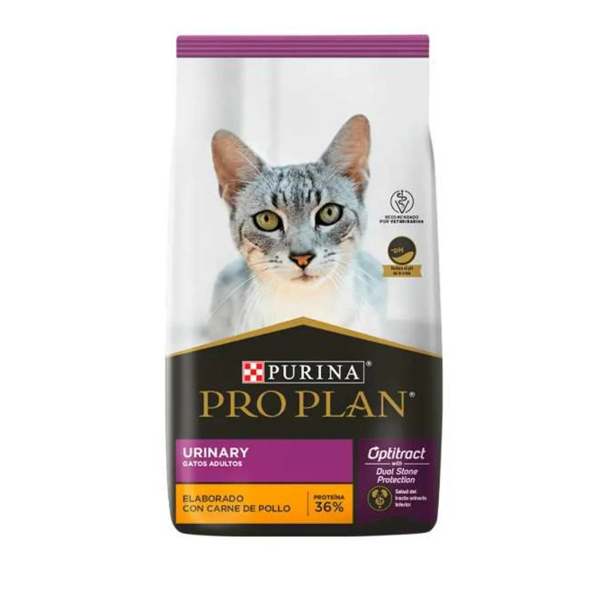 Purina Proplan Urinary para Gatos Adultos 3kg/7.5kg – Fórmula con Nutrientes Específicos para Proteger el Tracto Urinario y Evitar Cristales Estruvita