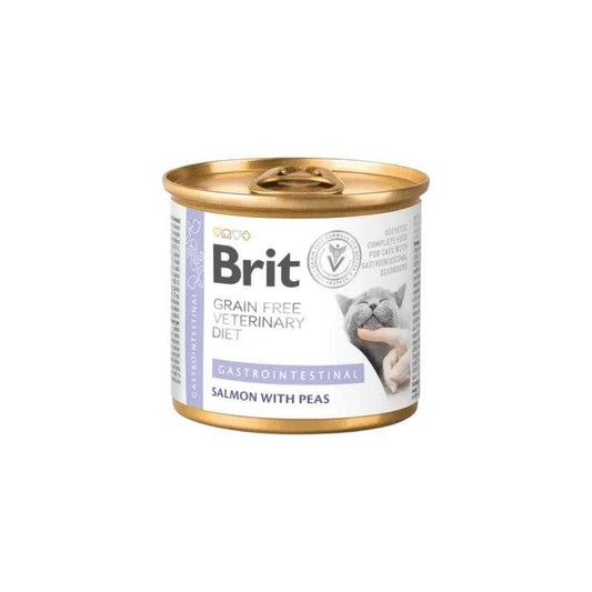 Brit Dieta Veterinaria Gastrointestinal Alimento Húmedo para Gatos Adultos 400g – Fácil Digestión