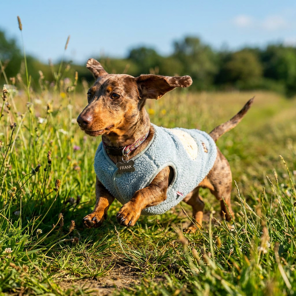 Polera Camarón Gris Lomitos para Perro Pequeño