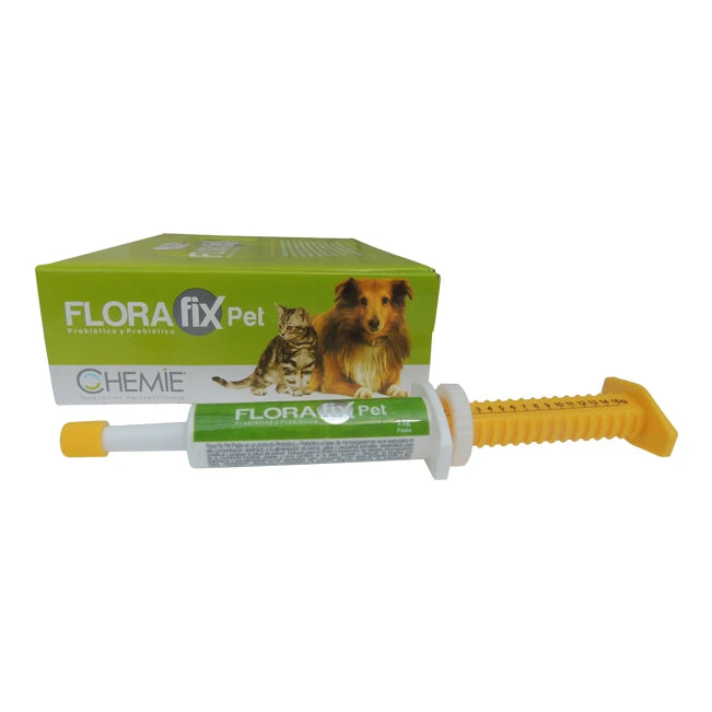 Flora Fix Pet Pasta Probiótica y Prebiótica Para Todas las Mascotas 15g – Refuerza el Sistema Digestivo e Inmunológico
