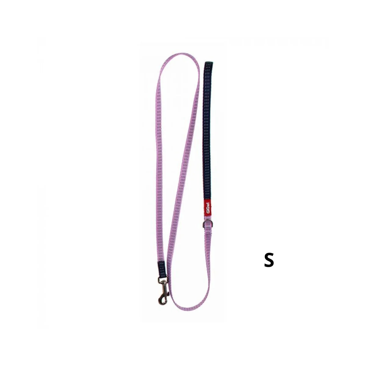 Gigwi Correa Clásica para Perros Tallas S – Nylon Resistente con Acolchado Suave, Segura y Cómoda para Paseos.