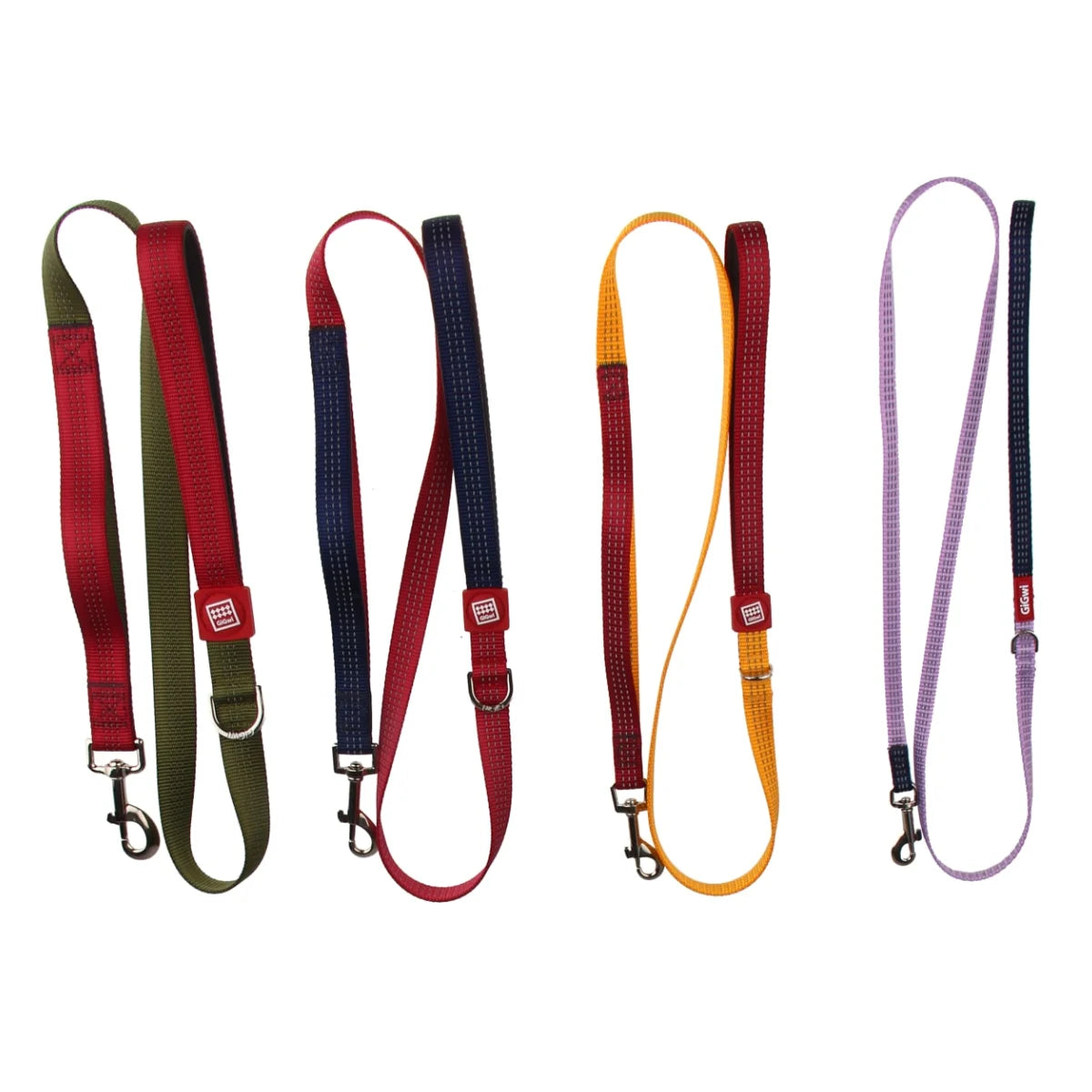 Gigwi Correa Clásica para Perros Tallas S/M/L/XL – Nylon Resistente con Acolchado Suave, Segura y Cómoda para Paseos.