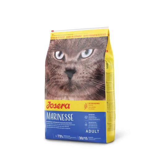 Josera Marinesse para Gatos Adultos y con Intolerancias Digestivas, 2 kg – Salmón Monoproteico para Digestión Sensible e Intolerancias.
