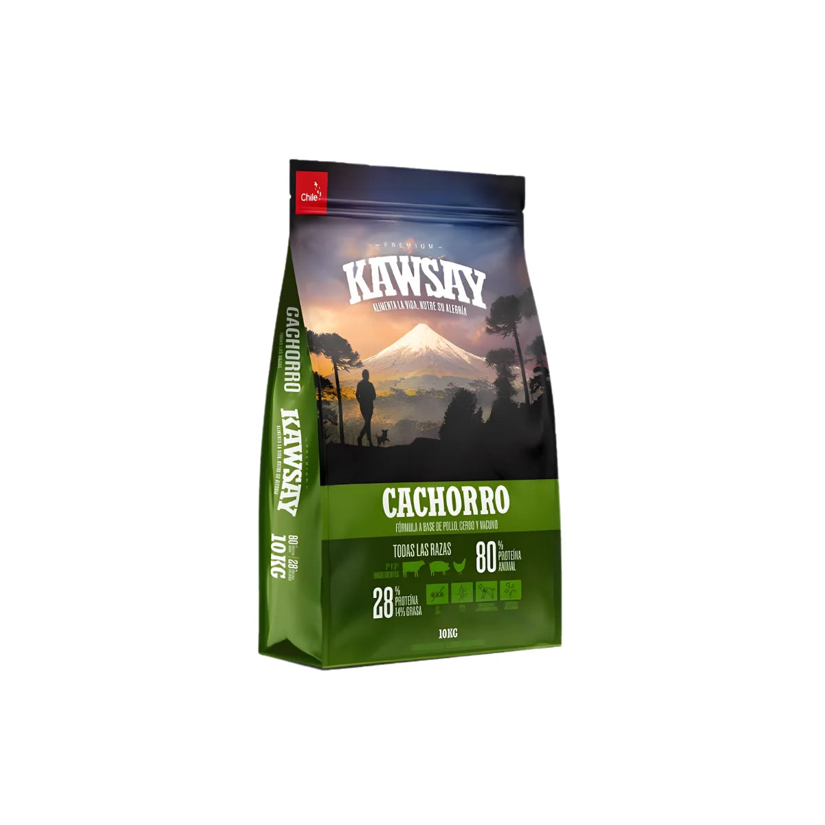 Kawsay Alimento para Cachorros Hasta 1 Año, 10 kg – Fórmula Premium con Proteínas Múltiples y Articulaciones Fuertes