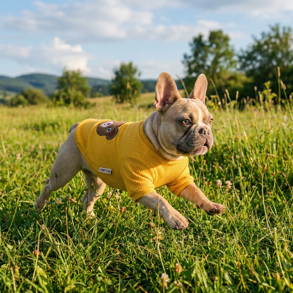 Polera Osito Lomitos para Perro Pequeño