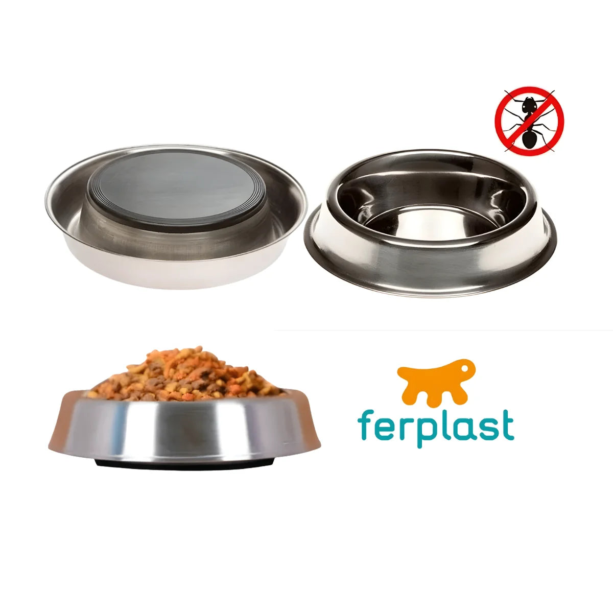 Ferplast Supernova Plato Antihormiga para Perros y Gatos Tallas S/M/L/XL – Chañares Pet Shop Concepción
