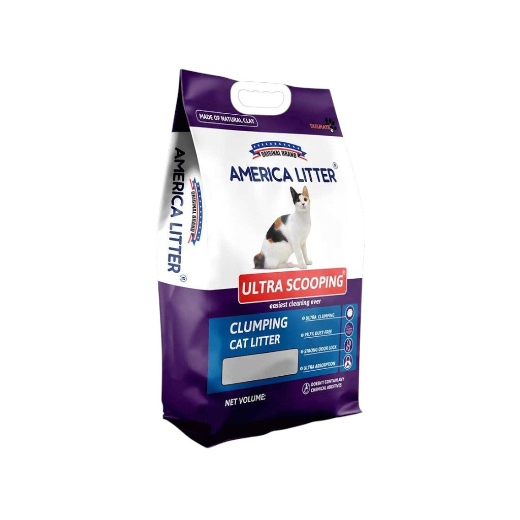 America Litter Ultra Scooping 7 Kg. - Arena Sanitaria para Gatos 🐈