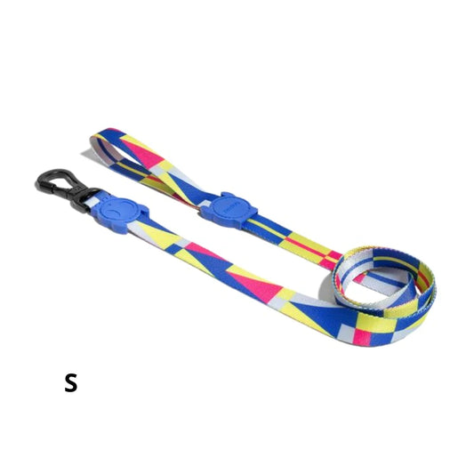 Zeedog Volt Correa para Perros Talla S – Poliéster Resistente al Clima, Gancho Giratorio 360° y Logo de Goma Protector.