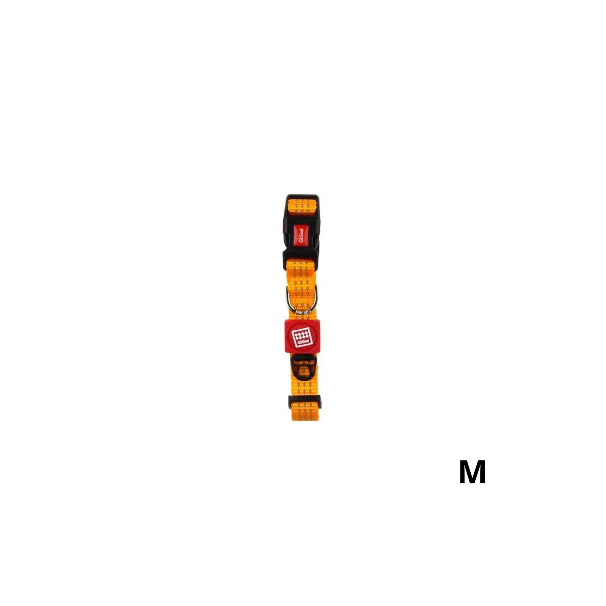 Gigwi Collar Clásico para Perros Tallas M– Material Resistente con Clip de Seguridad y Máxima Comodidad.