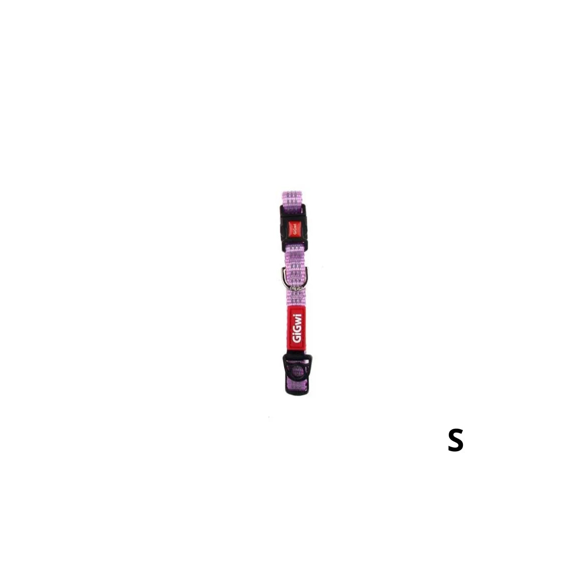 Gigwi Collar Clásico para Perros Tallas S – Material Resistente con Clip de Seguridad y Máxima Comodidad.