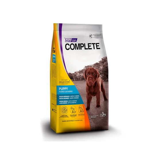 VitalCan Complete Puppy para Perros Cachorros de Raza Mediana/Grande 3kg/20kg