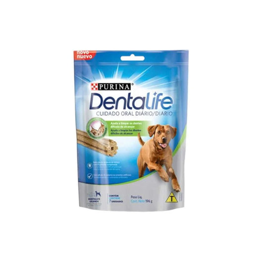 Dentalife Snack Dental para Perros de Raza Grande, 196gr – Textura Porosa que Reduce el Sarro y Ayuda a la Limpieza de Dientes de Difícil Acceso