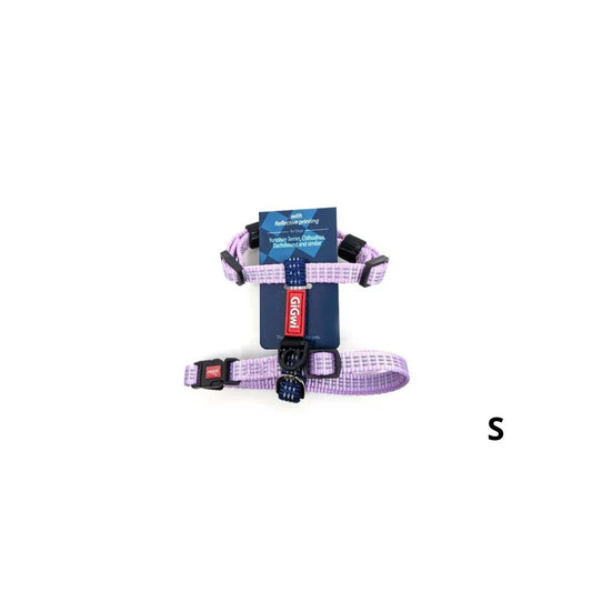 Gigwi Arnés Clásico para Perros Talla S – Diseño Cómodo y Seguro con Clip de Seguridad en Nylon Resistente.
