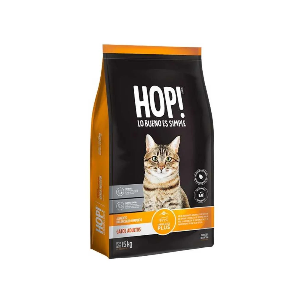 Vitalcan HOP! para Gatos Adultos 15kg – pH Protect para Salud Urinaria, Hairball Control y Nutrición Balanceada para Gatos Adultos