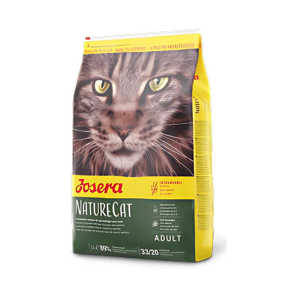 Josera Naturecat para Gatos Adultos, 2kg – Receta Libre de Granos con Pollo y Salmón, Alimento Completo para Nutrición Diaria
