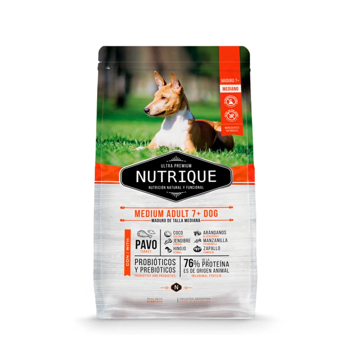 VitalCan Nutrique Senior Alimento para Perros Mayores Raza Mediana 7+ Años 3 kg / 12 kg – Soporte Articular, Cognitivo y Cardiaco.