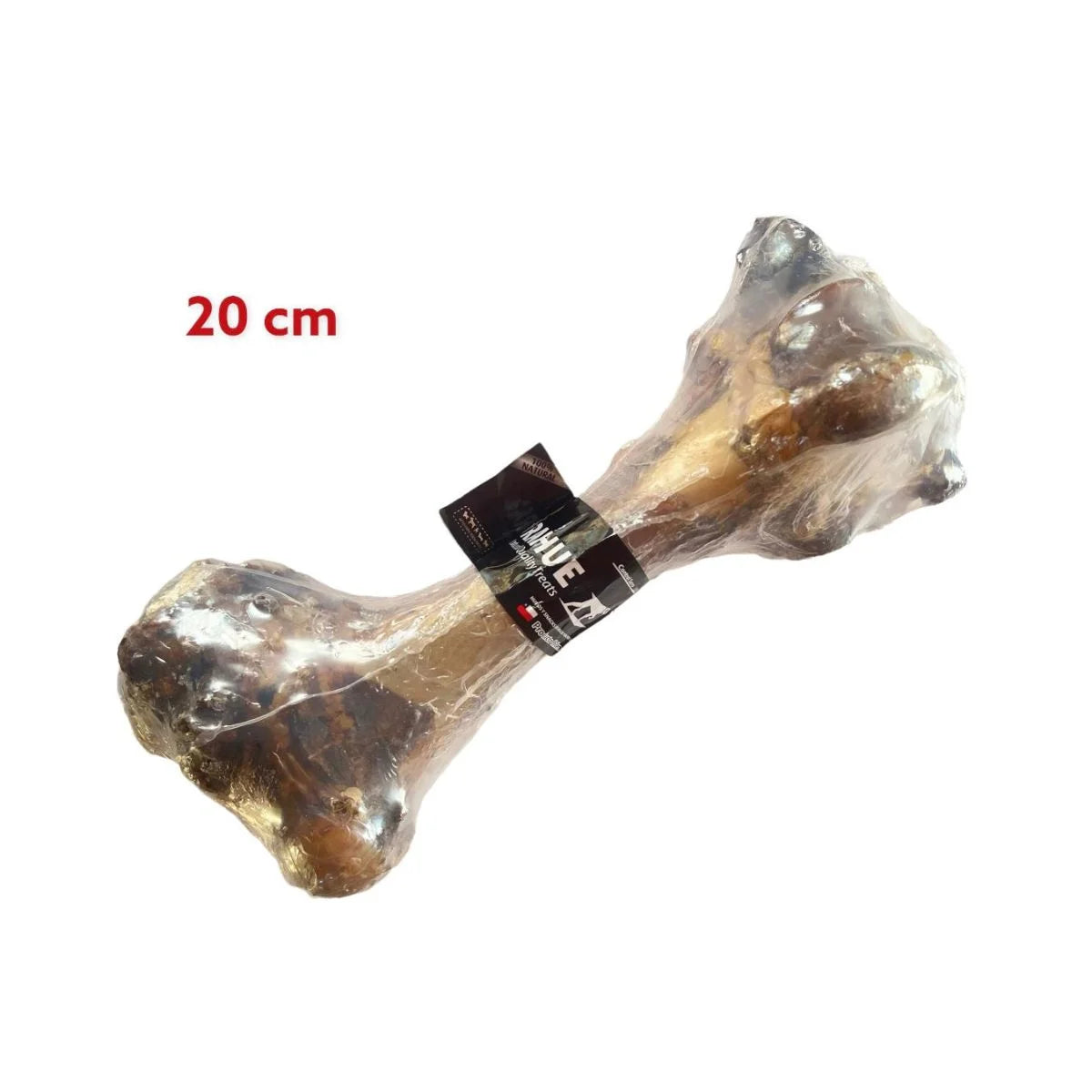 Rahue Hueso de Cerdo Horneado para Perros Todas las Razas 19-22 cm – Libre de Astillas, Elimina Sarro y Reduce la Ansiedad.