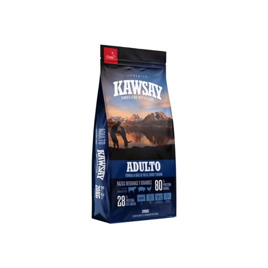 Kawsay Perro Adulto Raza Mediana y Grande 20 Kg. Alimento Para Perro
