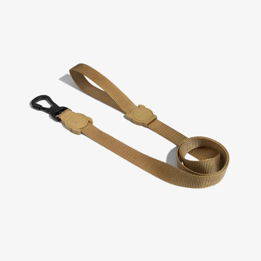 Zeedog Sand Correa para Perros Talla L – Poliéster Resistente al Clima, Gancho Giratorio 360° y Logo de Goma Protector.